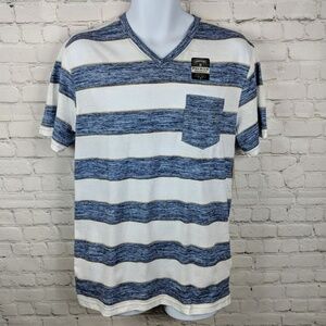 Ocean 81 Striped Short Sleeve Tee
